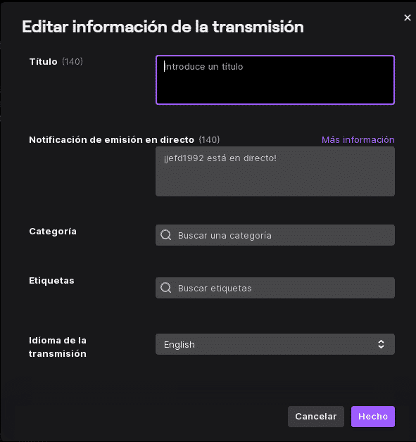 ¿Cómo transmitir en Twitch?